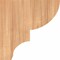 Ekena Millwork Ridgewood Smooth Corbel, Western Red Cedar, 5 1/2"W x 6"D x 6"H COR06X06X06RID00SWR - alternate 4
